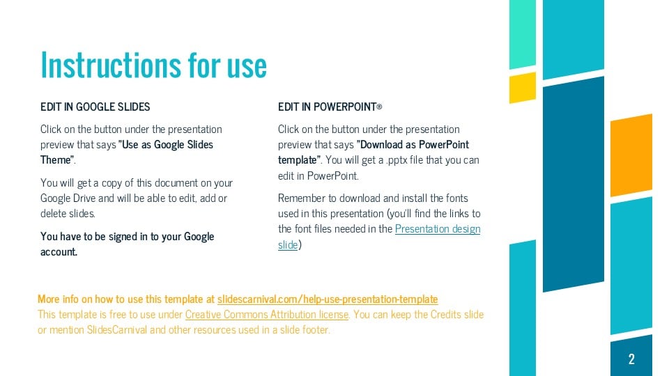 Geometric Corporate Slides - slide 2