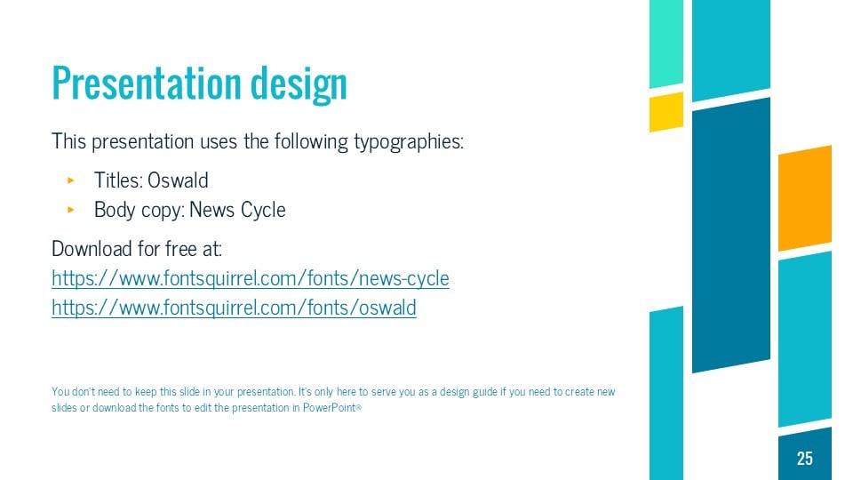 Geometric Corporate Slides - slide 25