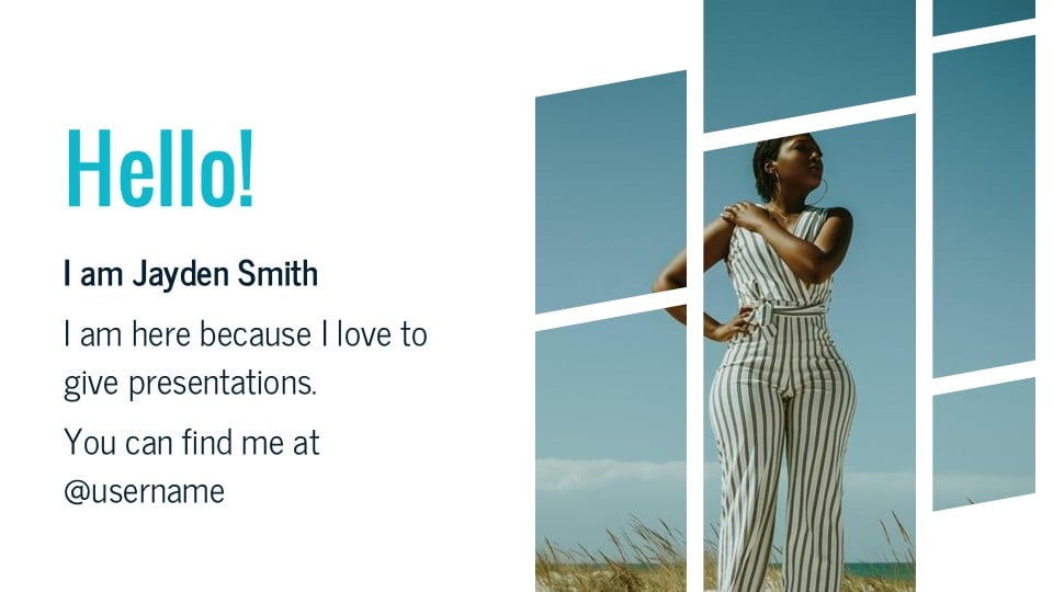 Geometric Corporate Slides - slide 3