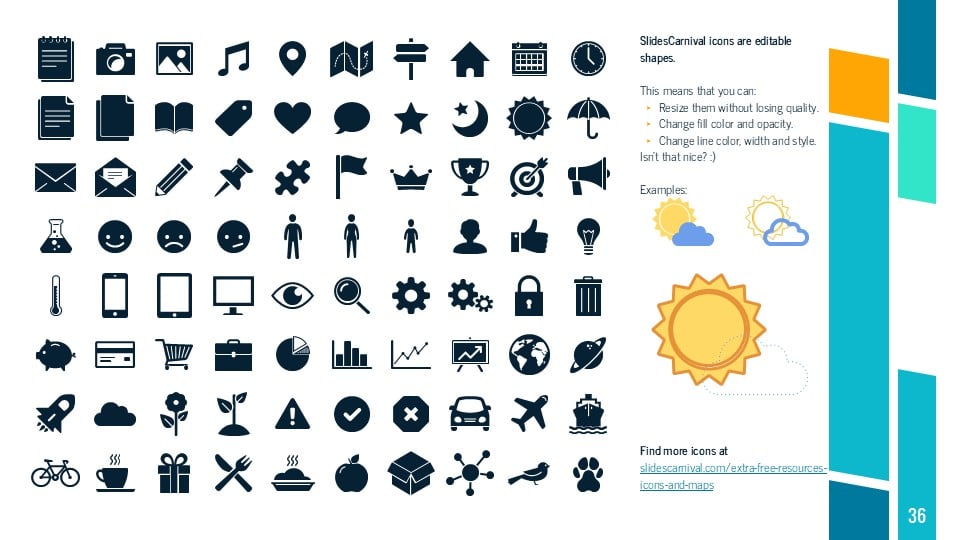 Geometric Corporate Slides - slide 36