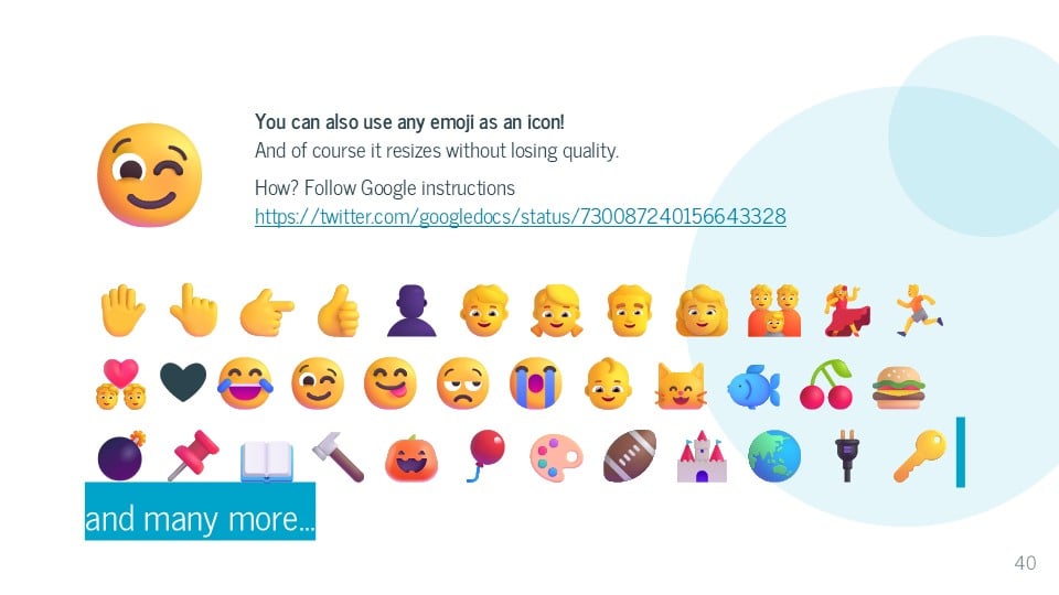 쉽게 사용자 정의할 수 있고 100% 무료입니다. - 슬라이드 40