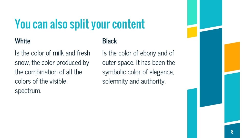 Geometric Corporate Slides - slide 8