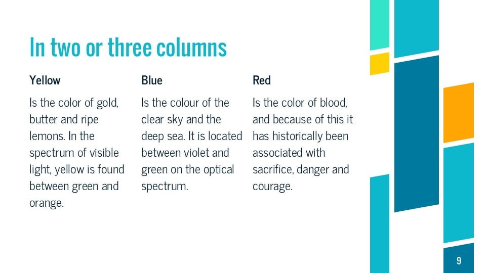 Geometric Corporate Slides - slide 9