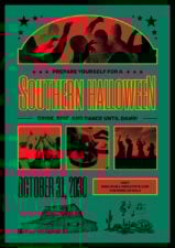 Southern Vampire Halloween Party Poster 1