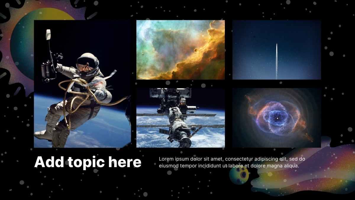 고등학교 우주 그림 설명 수업 계획 - slide 8