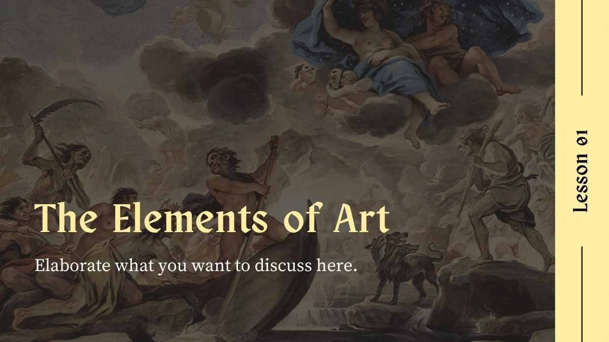Espaço e perspectiva: Lição sobre os elementos da arte - slide 6