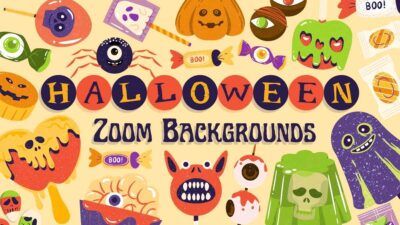 Spooky Halloween Zoom Backgrounds