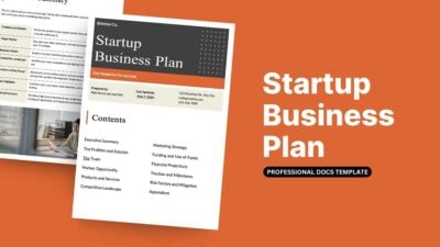 Professional Startup Business Plan