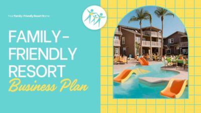 Summer Family-Friendly Resort Business Plan Slides