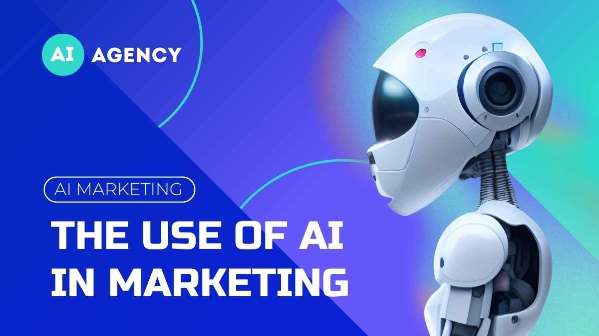 The Use of AI in Marketing Presentation  - slide 0
