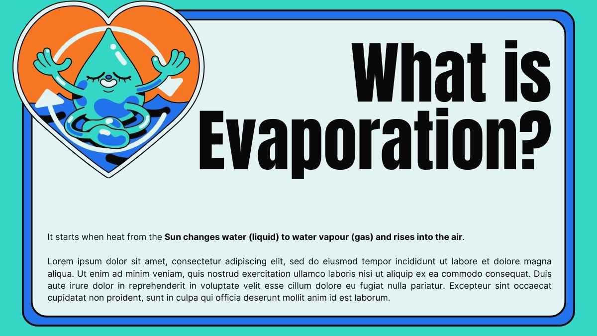 중학교를 위한 물 순환 수업 - slide 6