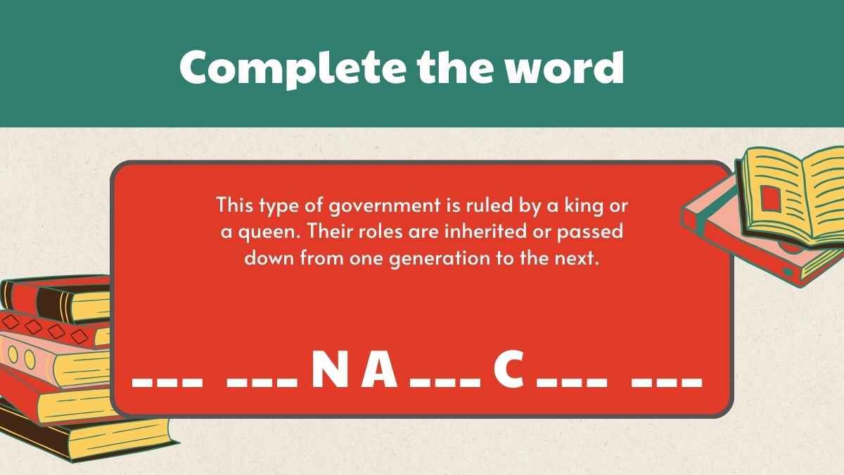 Types of Government Lesson - slide 4