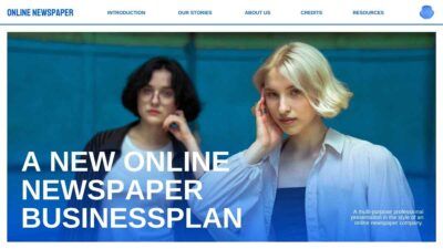 UI UX Online Newspaper Business Plan