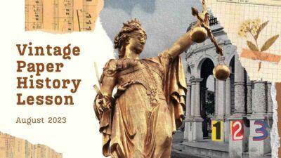 Vintage Collage History Lesson Plan