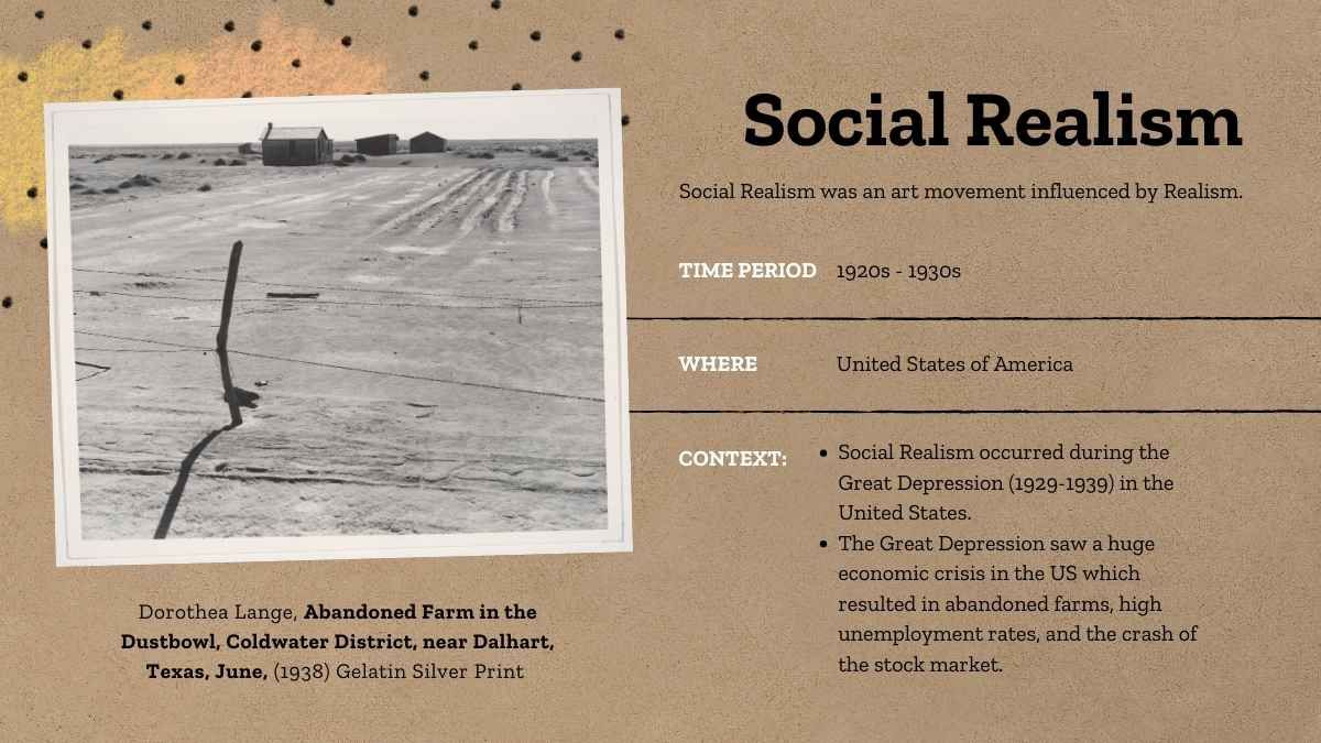 Vintage Collage Social Realism in Art Lesson - slide 6