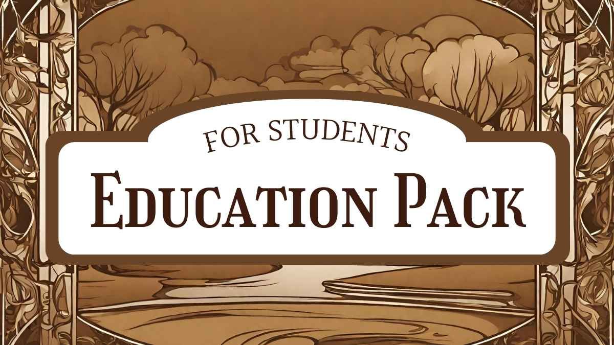 Vintage Education Pack for Students - slide 0