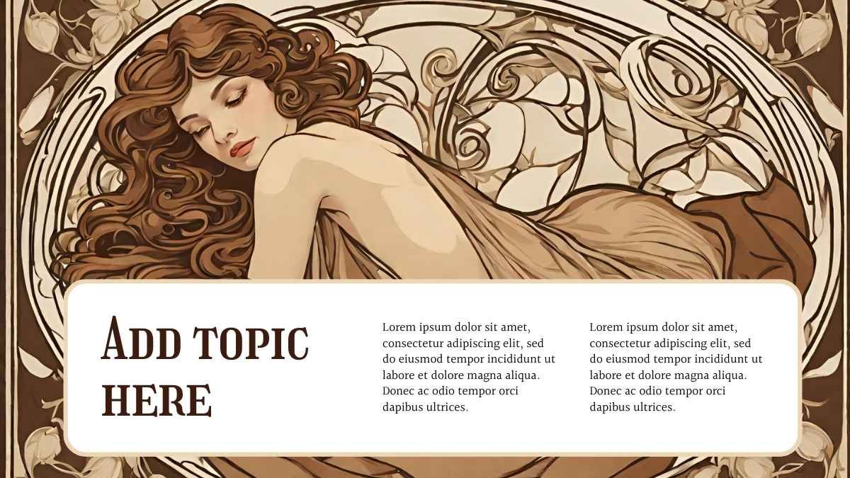 Plantilla de PowerPoint y Google Slides de la Agencia de Estilo Art Nouveau - diapositiva 13