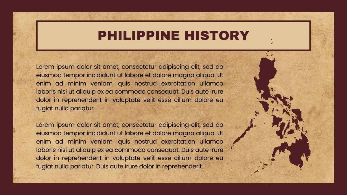 Aula sobre a história das Filipinas - slide 3