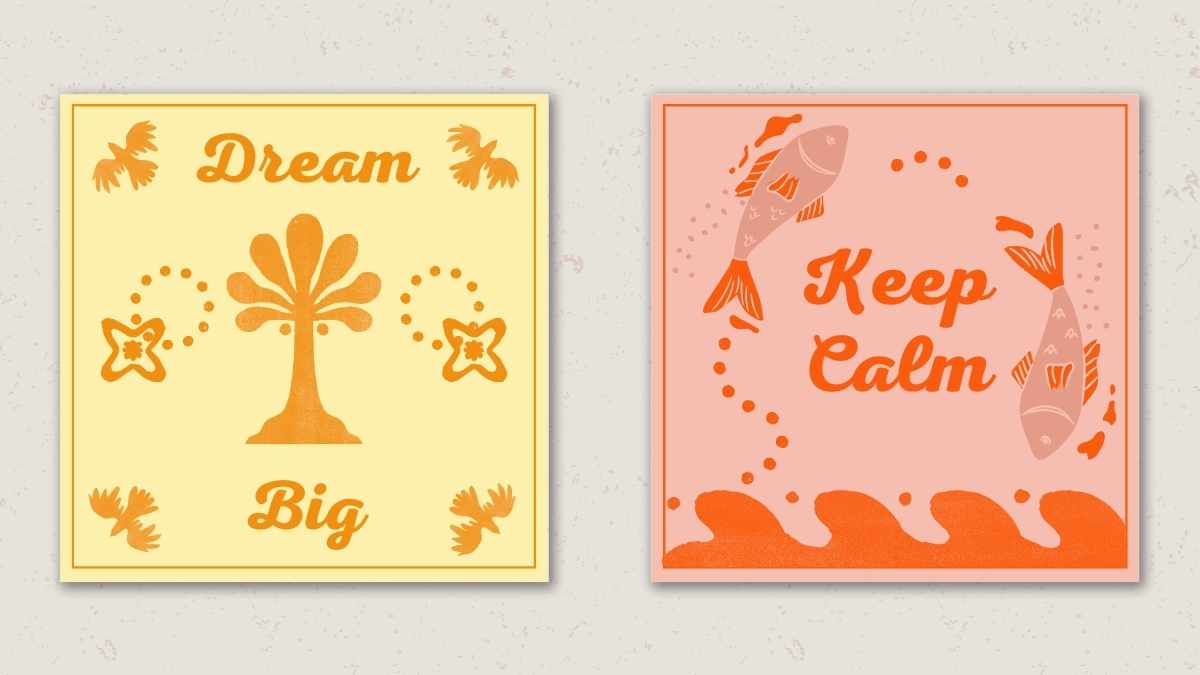 Vintage Illustrated Daily Mindset Flashcards - slide 6