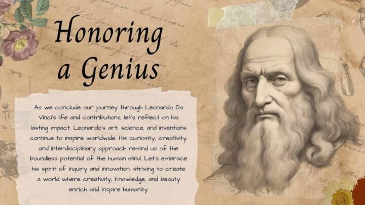 LEONARDO DA VINCI BIOGRAPHY FOR STUDENTS visual data 6