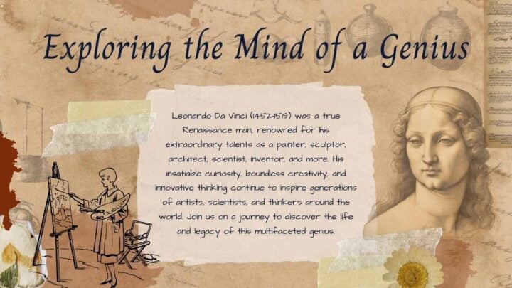 LEONARDO DA VINCI BIOGRAPHY FOR STUDENTS visual data 8