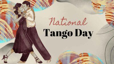 Slides Carnival Google Slides and PowerPoint Template Vintage National Tango Day 2