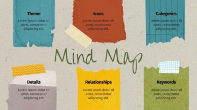 Vintage Scrapbook Brainstorm . Free PPT & Google Slides Template ...