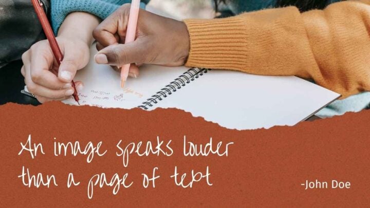 Vintage Scrapbook Brainstorm . Free PPT & Google Slides Template ...
