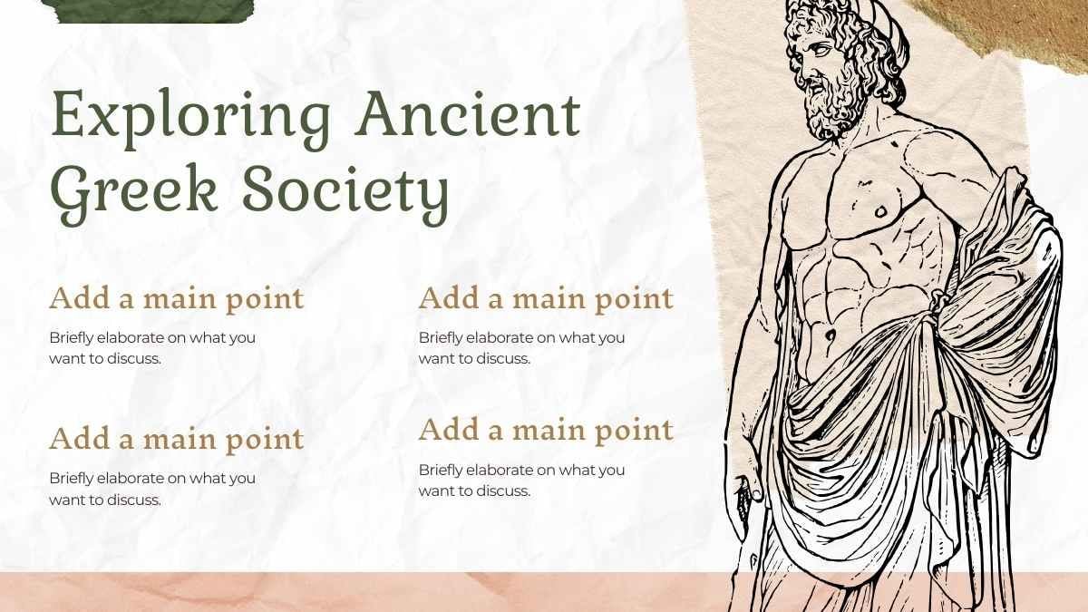 Matéria de estudos sociais para o ensino médio: Grécia Antiga & Mitologia Grega - slide 6
