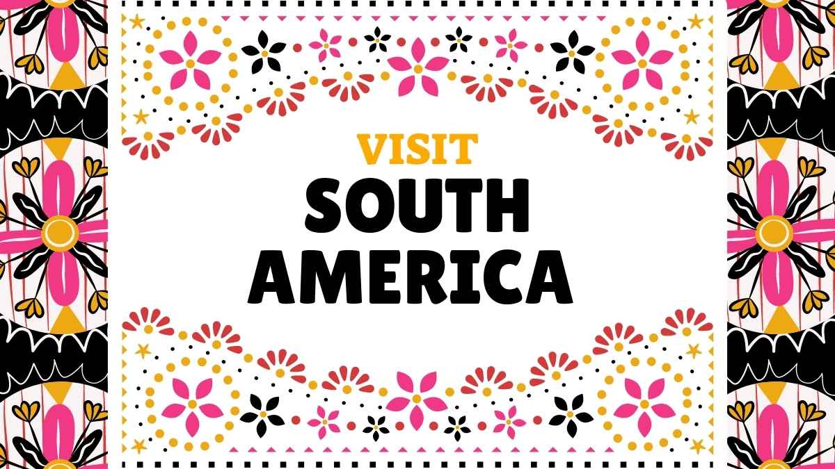 Festive South America Marketing Campaign Slides - slide 1