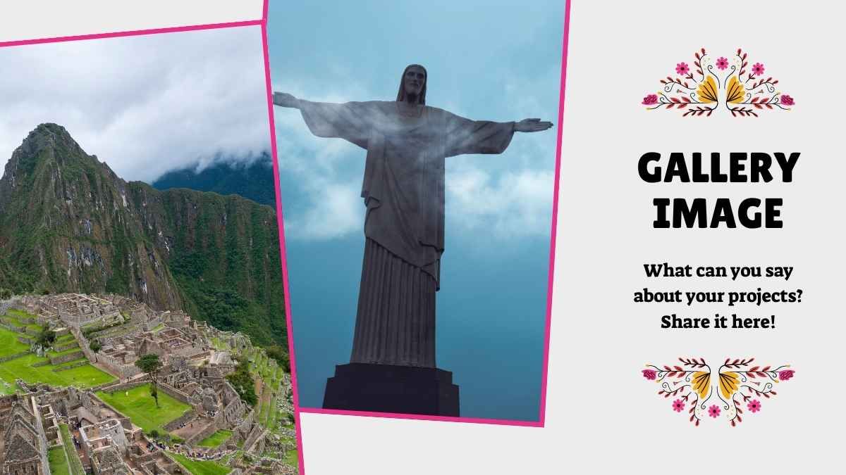 이 생동감 넘치고 매력적인 파워포인트 및 구글 슬라이드 템플릿으로 학생들에게 남미 지리의 매혹적인 세계를 소개하세요! - slide 9