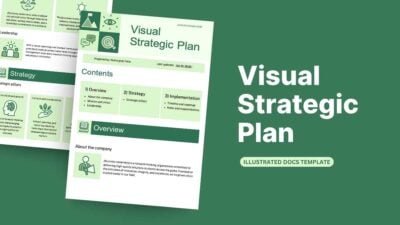 Professional Visual Strategic Plan