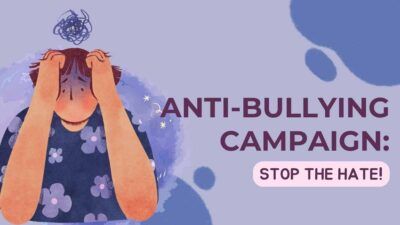 Watercolor Anti-Bullying Campaign: Stop the Hate!