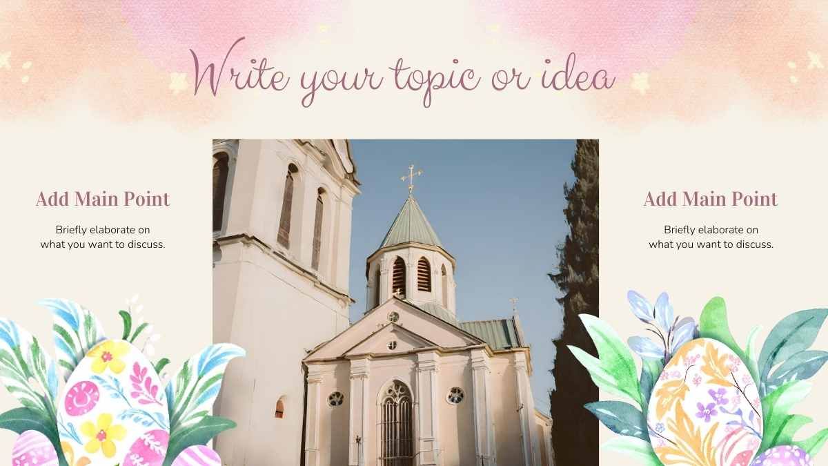 Watercolor Floral Lent Season Sermon - slide 3