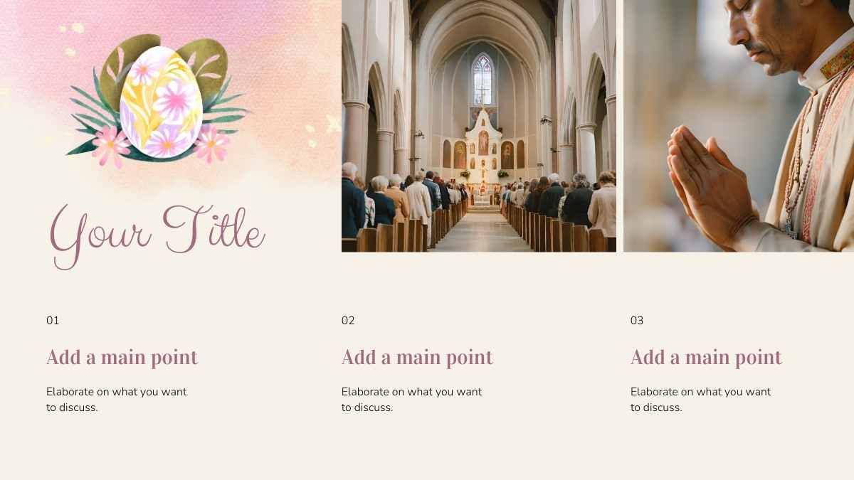 Watercolor Floral Lent Season Sermon - slide 6