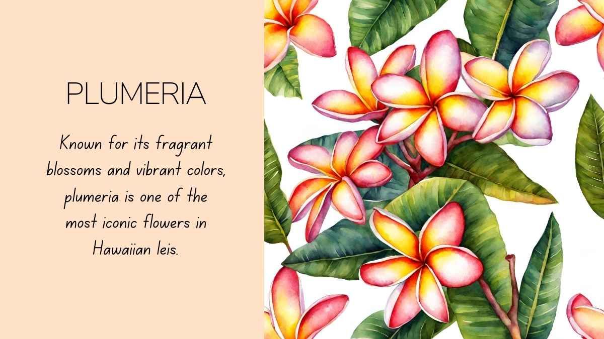 Watercolor Hawaiian Lei Day - slide 9
