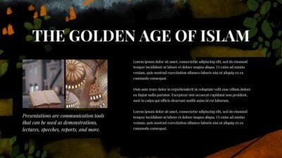 The Rise of Islam World History. Free PPT & Google Slides Template ...