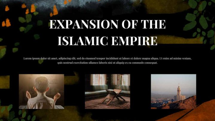 The Rise of Islam World History. Free PPT & Google Slides Template ...