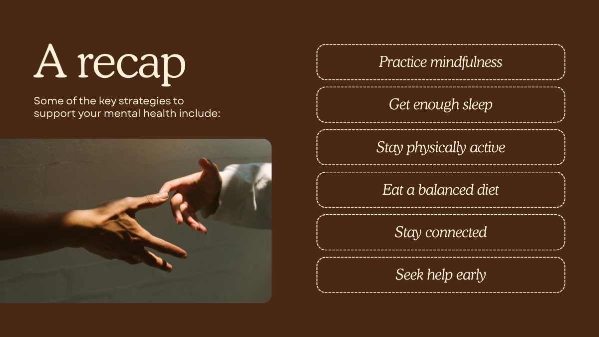 Ways to Improve Mental Health Slides - slide 12