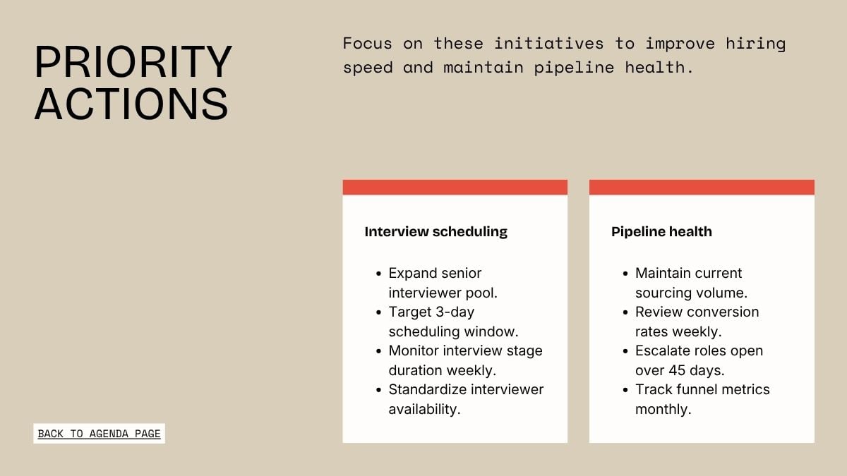 Weekly Recruitment Report - slide 10