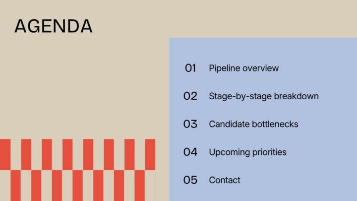 Weekly Recruitment Report. Free PPT & Google Slides Template ...