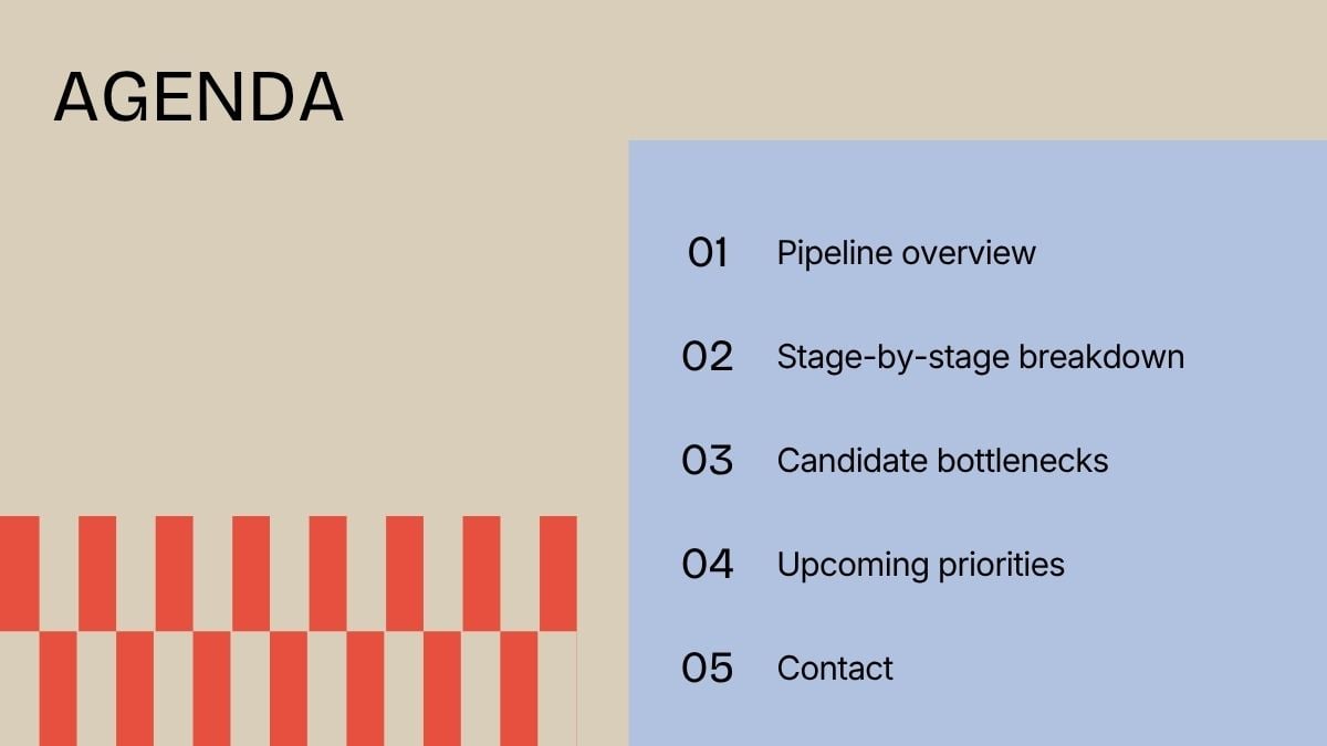 Weekly Recruitment Report - slide 2