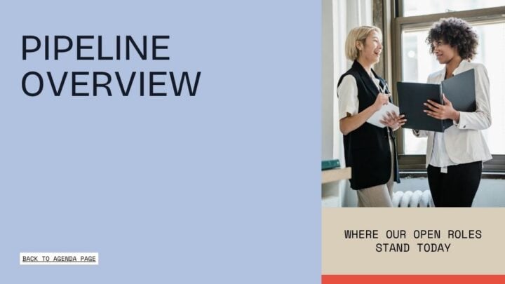 Weekly Recruitment Report. Free PPT & Google Slides Template ...