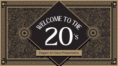 Welcome to the 20s Art Deco