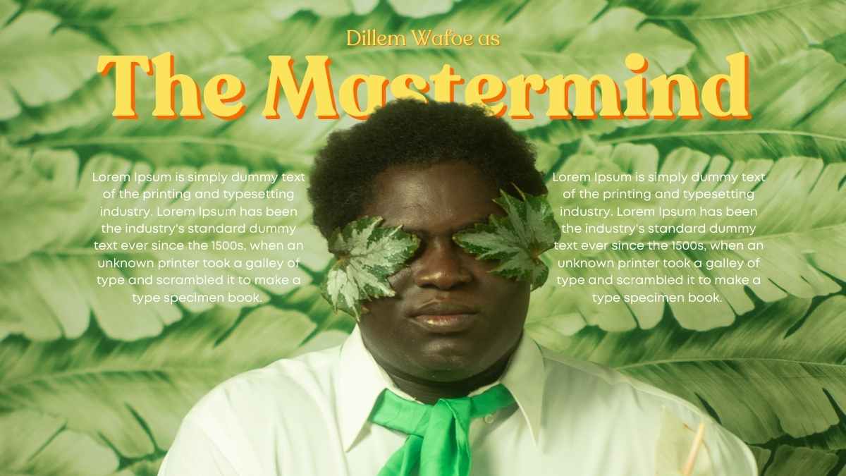 Wes Anderson Non Fiction Film Pitch Deck - slide 14