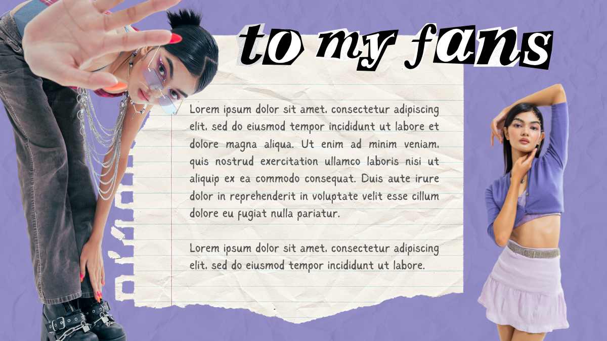 Y2K Purple Aesthetic Social Media Branding - slide 11