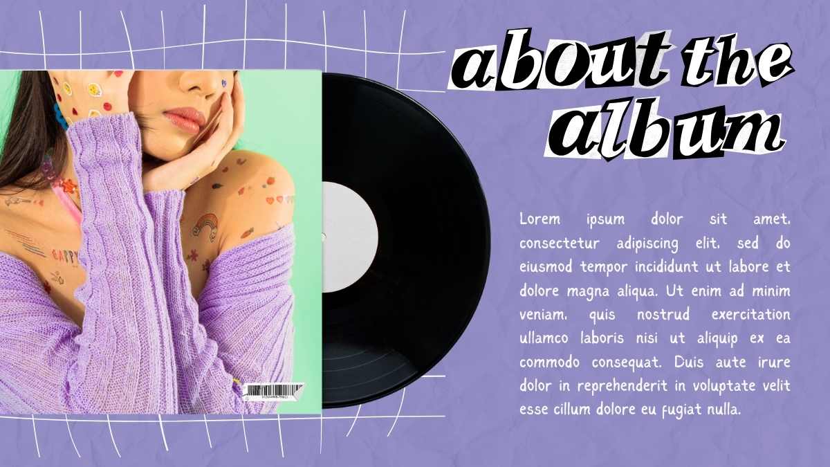 Y2K Purple Aesthetic Social Media Branding - slide 5