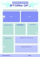 Slides Carnival Google Slides and PowerPoint Template Y2k Biography Research Worksheet 1