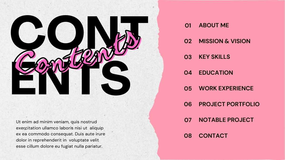 Pink Y2K Retro Editorial Design Portfolio Slides - slide 2