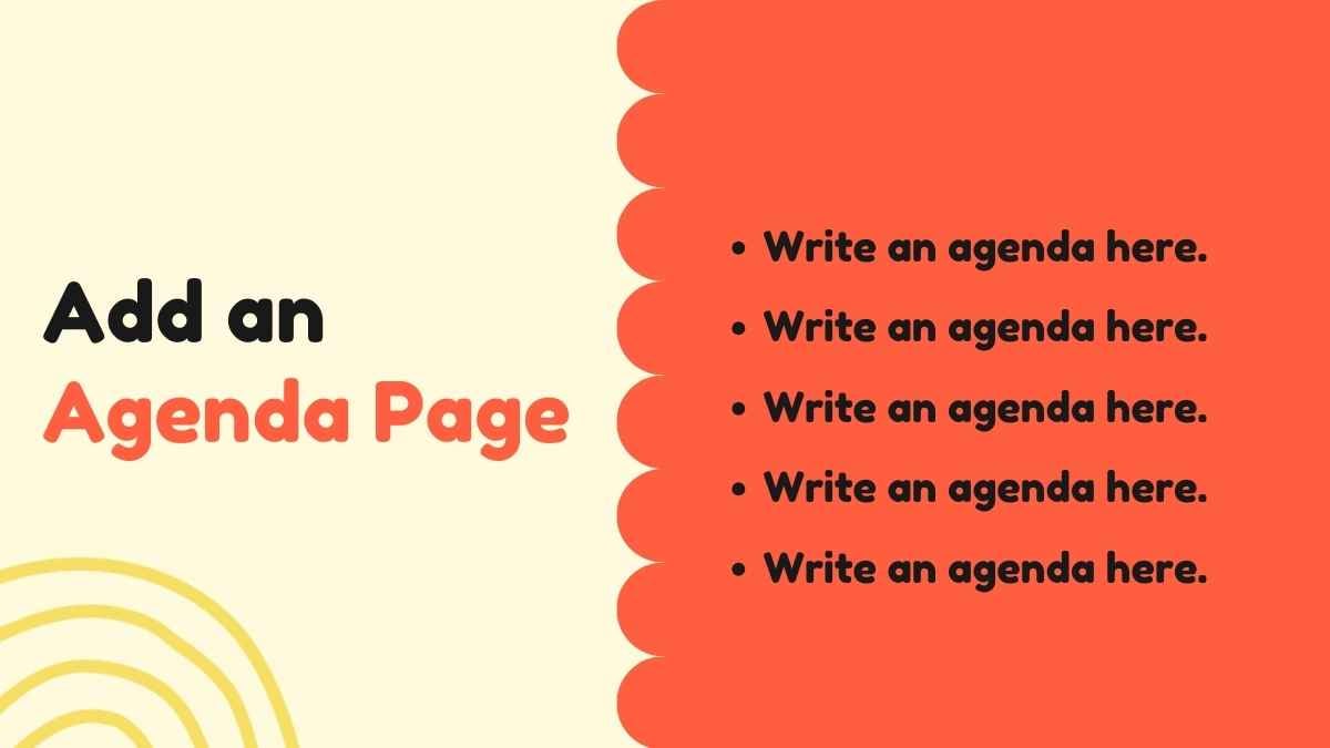 Plantillas Florales Divertidas de Doodles Amarillos y Rojos para Baby Shower - diapositiva 2